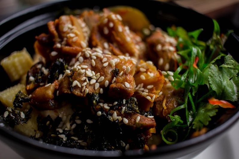 Grilled Chicken Rice Bowl