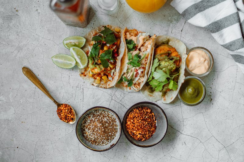 Grilled Chicken Burrito with green salsa